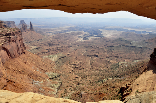 Mesa Arch overlook